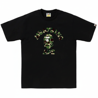 BAPE ABC CAMO COLLEGE TEE (Green Camo)