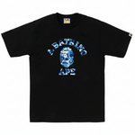 BAPE ABC CAMO COLLEGE TEE (Blue Camo)