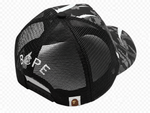 BAPE x CLOT Egra Camo Trucker Cap