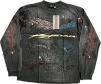 HELLSTAR GRAFFITI L/S TEE - Court Side Gear & More