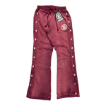 Hellstar Mirror Face Snap Sweatpants - Court Side Gear & More