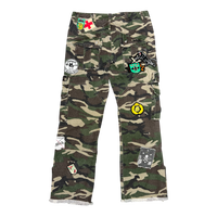 Godspeed Patchwork Camo Cargo Pants