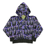 BAPE Ape Head Graffiti Shark Full Zip Hoodie