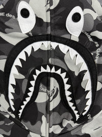 BAPE x CDG Shark Full Zip Up Hoodie