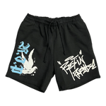 Revenge Graffiti Dove Shorts