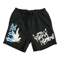 Revenge Graffiti Dove Shorts