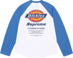 Supreme Dickies Raglan L/S Top - Court Side Gear & More