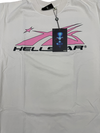 HELLSTAR SPORT LOGO WHITE TEE - Court Side Gear & More
