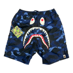 BAPE Color Camo Shark Beach Shorts