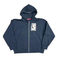 Supreme S Logo Zip Up Hoodie