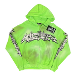 Hellstar Graffiti Hoodie Zip-Up - Court Side Gear & More