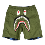 BAPE Color Camo Shark Reversible Shorts