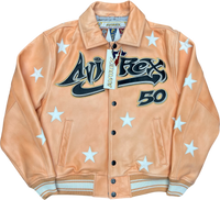 HELLSTAR AVIREX 50th Anniversary Collaboration Leather Jacket - Court Side Gear & More