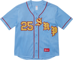 Supreme Old English Baseball Jersey SS25 - Court Side Gear & More