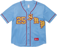 Supreme Old English Baseball Jersey SS25 - Court Side Gear & More