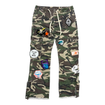 Godspeed Patchwork Camo Cargo Pants