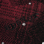 Sp5der Star Plaid Full Zip Hoodie