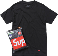 Supreme Hanes 3 Pack TagLess Tees - Court Side Gear & More