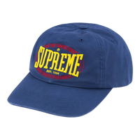 Supreme Warm Up 6-Panel Navy - Court Side Gear & More