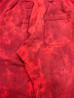 HELLSTAR SPORTS RED TYE-DYE SKULL SWEATPANTS - Court Side Gear & More
