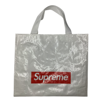 SUPREME SMALL Reusable Shopping Tote Bag Woven Polypropylene - Court Side Gear & More
