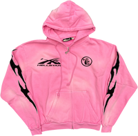 Hellstar Sports Flame Zip-Up - Court Side Gear & More