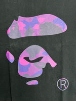 BAPE Color Camo Ape Face T-Shirt