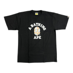 BAPE Bleached Checked College T-Shirt