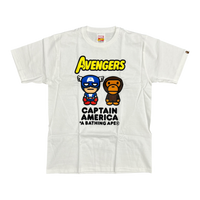 BAPE x Marvel Captain America Milo T-Shirt