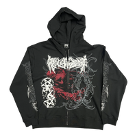 Revenge Abandoned Zip Up Hoodie