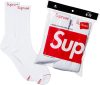 Supreme Hanes Socks 4 Pack - Court Side Gear & More