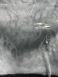 Hellstar Burned Tribal Oversize Crewneck - Court Side Gear & More