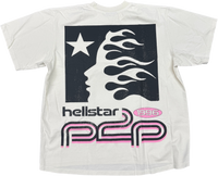 HELLSTAR SPORT LOGO WHITE TEE - Court Side Gear & More