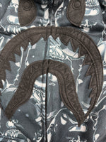 BAPE Ape Head Graffiti Shark Full Zip Hoodie