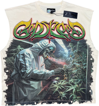 Godspeed 420 Indoor VVS Bone Sleeveless T-Shirt - Court Side Gear & More