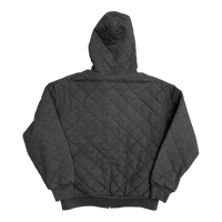 Supreme Quilted Zip Up Hoodie