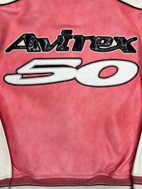 Hellstar x Avirex 50th Anniversary Leather Jacket