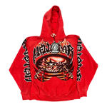 HELLSTAR Halloween  Skeleton AirBrushed Hoodie - Court Side Gear & More