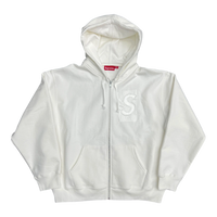 Supreme S Logo Zip Up Hoodie