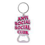 Anti Social Social Gemini Bottle Opener Key Chain - Court Side Gear & More