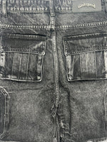 Godspeed Octagon Cargo Denim Shorts (Black) - Court Side Gear & More