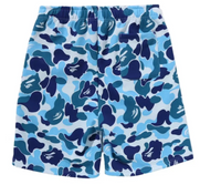 BAPE ABC CAMO SHARK SWEAT SHORTS