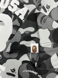 Bape x CDG Osaka Camo College T-Shirt Bape 