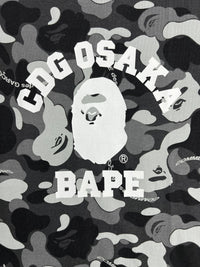 Bape x CDG Osaka Camo College T-Shirt Bape 