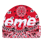 Supreme Bandana Big Logo Beanie - Court Side Gear & More