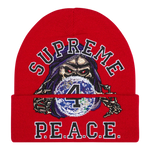 Supreme Peace Beanie Red - Court Side Gear & More