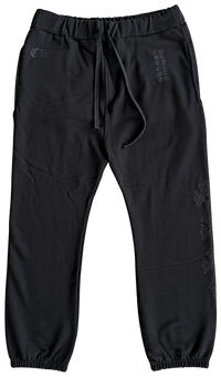 Chrome Hearts Black Tonal Miami Exclusive Logo Sweatpants