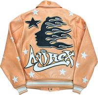 HELLSTAR AVIREX 50th Anniversary Collaboration Leather Jacket - Court Side Gear & More