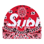 Supreme Bandana Big Logo Beanie - Court Side Gear & More