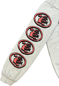 HELLSTAR RECORDS CREWNECK SWEATSHIRT (OVERSEAS EXCLUSIVE 2023) - Court Side Gear & More